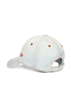 cappello in cotone azzurro DIESEL KIDS | J021340TFAGK01